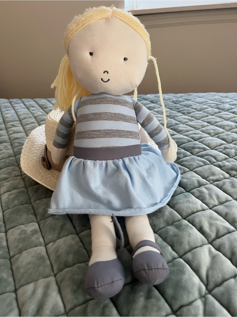 Pottery Barn Kids 16” Doll *flawed*